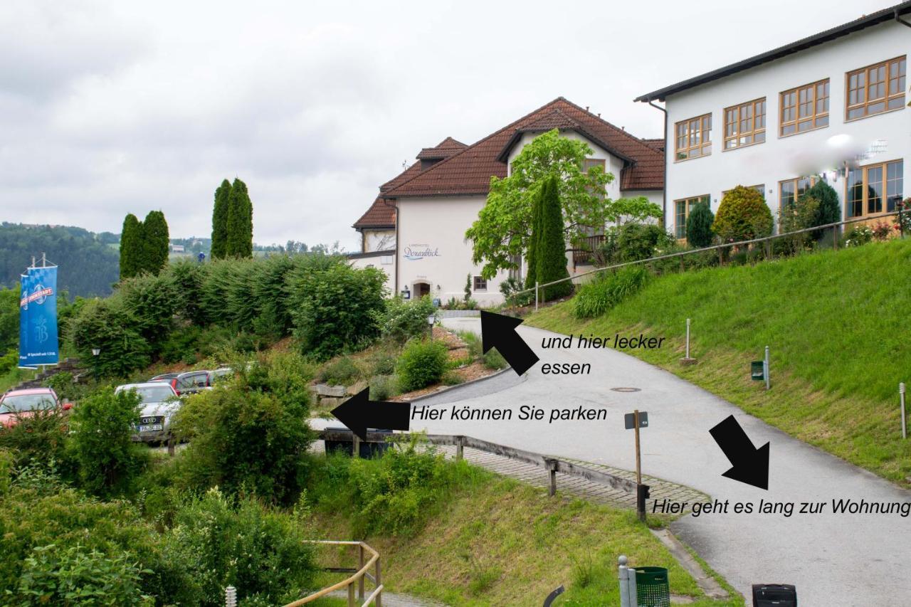 Geschmackvolles Appartement Am Donauradweg オーベルンツェル エクステリア 写真